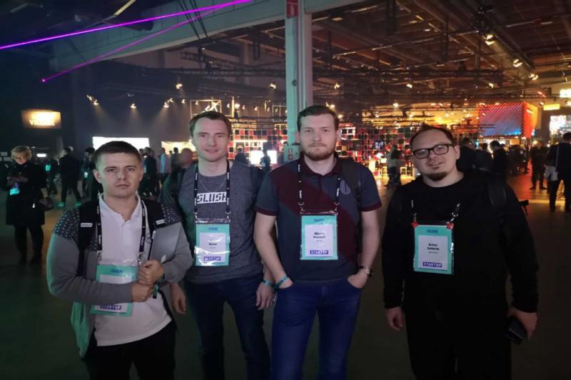 Руководитель Lidkom на международной конференции Slush 2018 